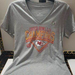 3/$15 KANSAS CITY CHIEFS SuperBowl LIV V-Neck T-Shirt